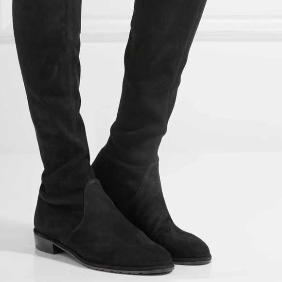 Stuart Weitzman Lowland Over the Knee suede boots - Picture 3 of 8